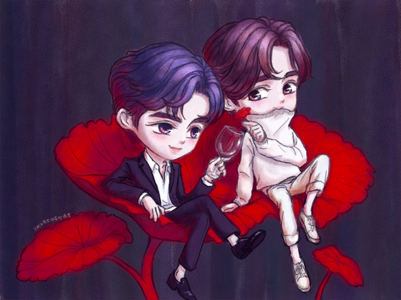 #动态表情包#明星Q版-明星同人GIF作品