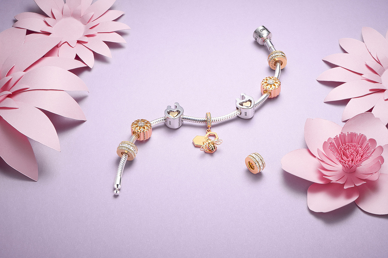 珠宝首饰摄影之纸花系列