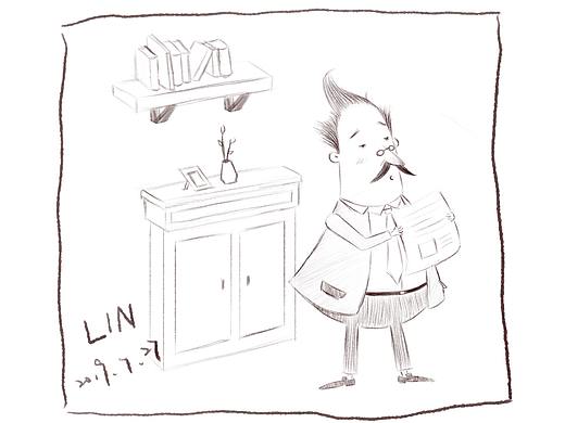 7月的半个月儿童插画练习不完整集合