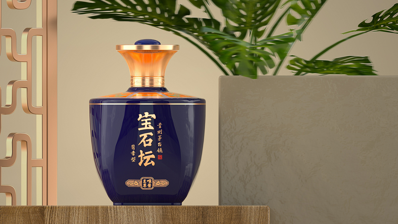 宝石坛-唯酱至尊系列 | 创意酒包装设计