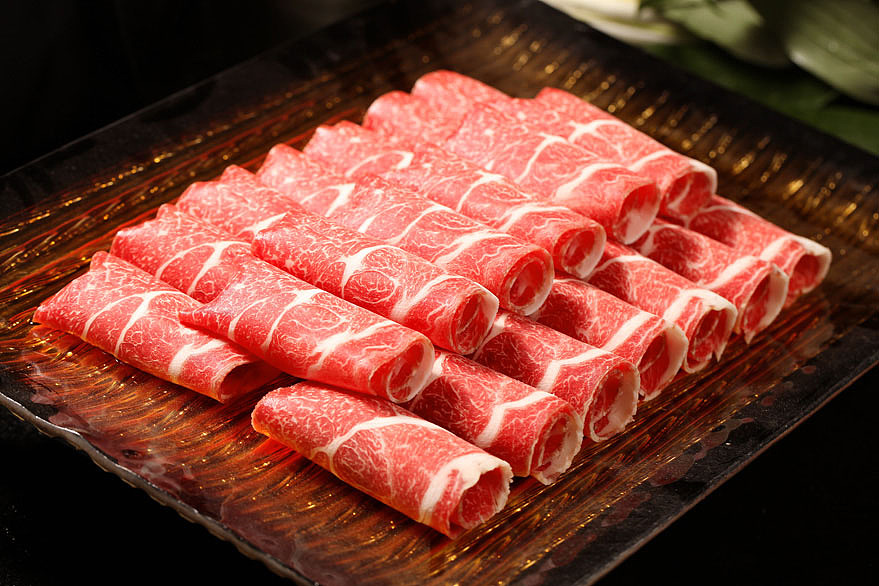 火锅菜品摄影图片