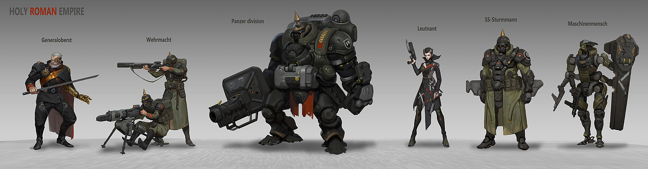 画的玩的一套设定（图ZOTQwMzcyMTY=） - 游戏原画 - 站酷设计师coconutz原创素材 - 站酷ZCOOL