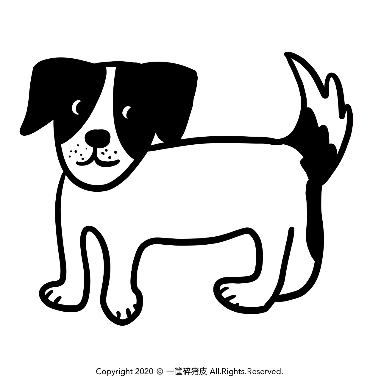 家有胖狗（图ZMjAyMDMyNTcy） - 新锐潮流插画 - 站酷设计师一筐碎猪皮原创素材 - 站酷ZCOOL