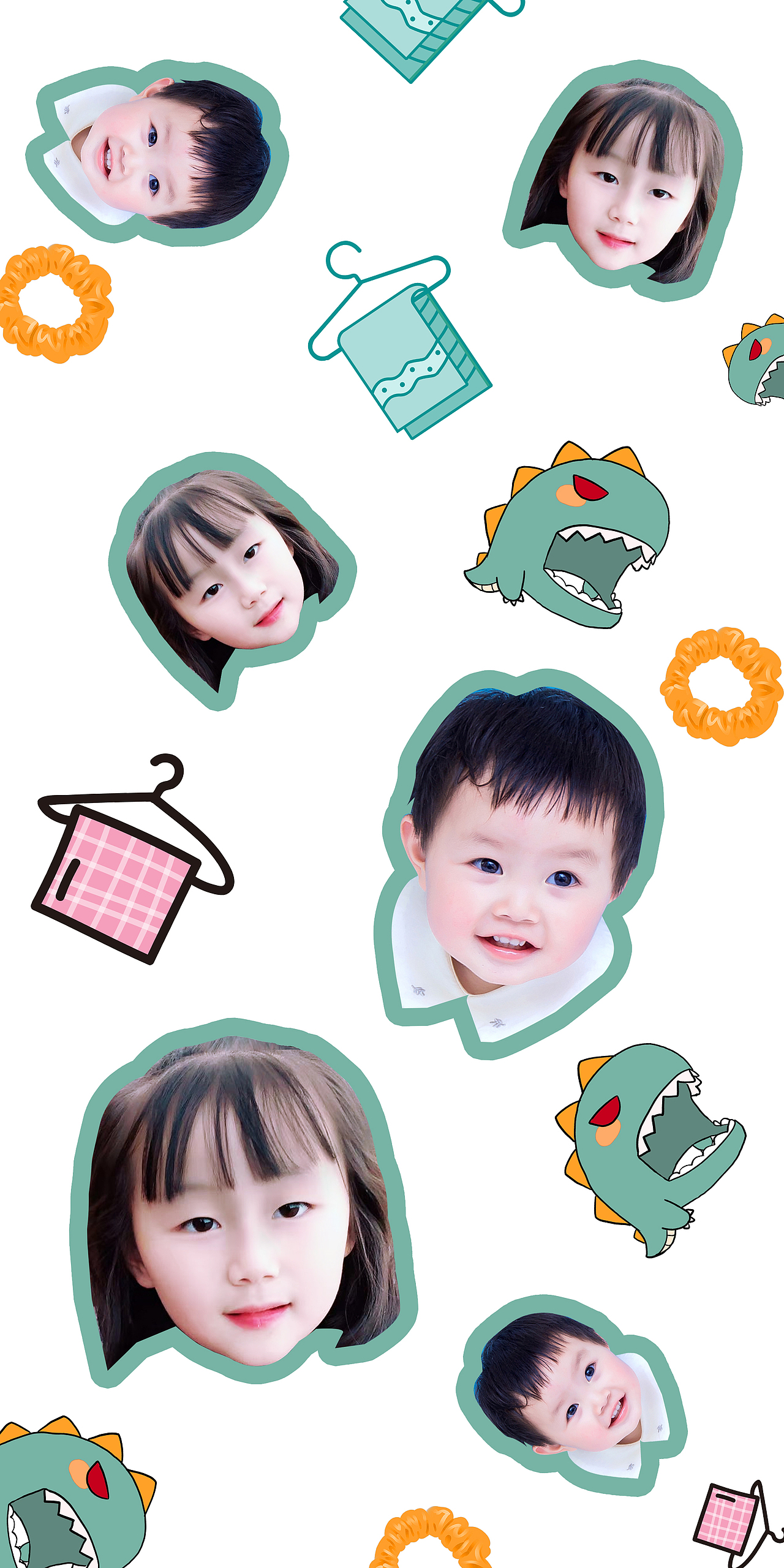 亲子手机壳(嘟嘟和嗯嗯)