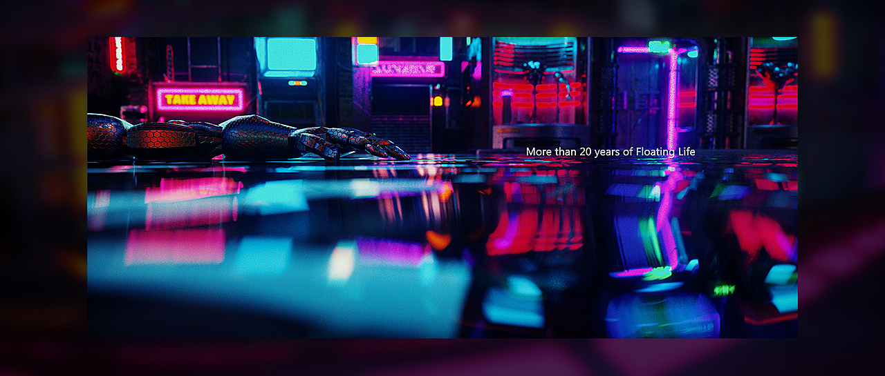 赛博朋克风格练习