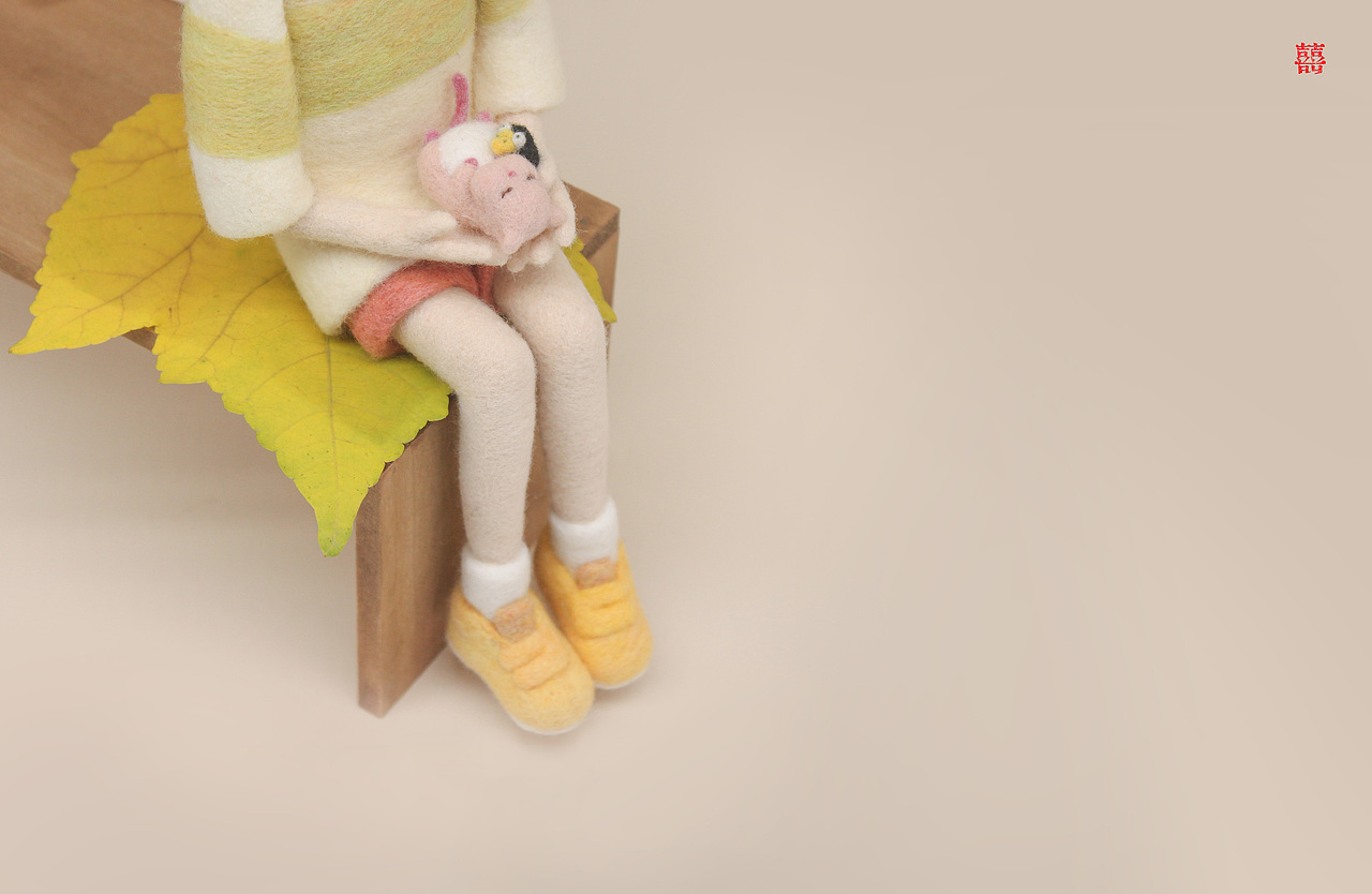 囍囍的羊毛毡 之 千寻(制作视频)