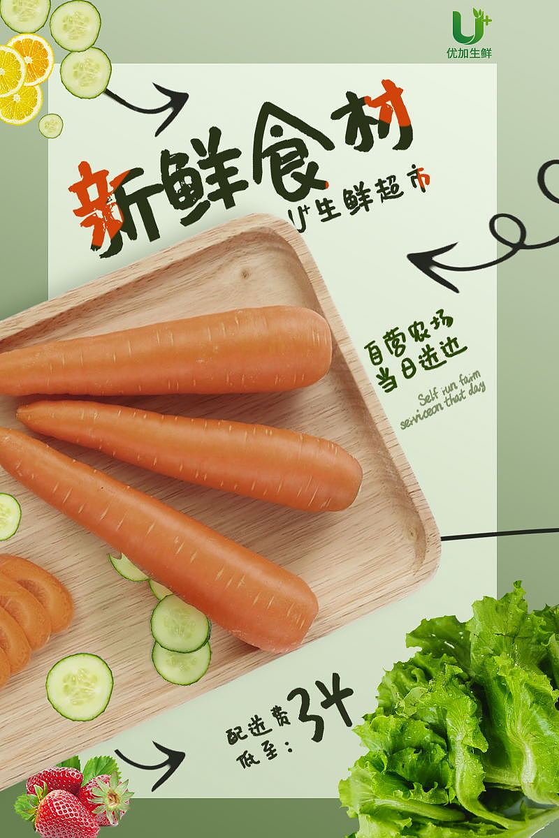 生鲜海报（图ZMTg3NTMzMTQ4） - 海报 - 站酷设计师萱橙多原创素材 - 站酷ZCOOL
