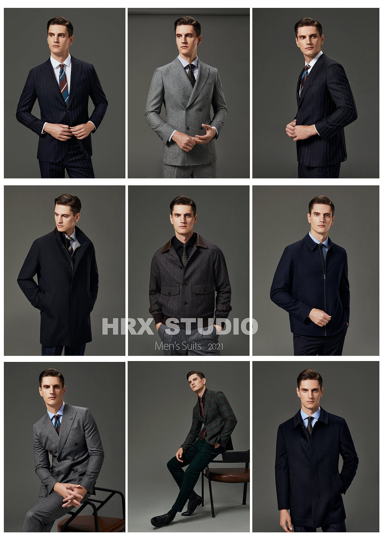 男士西装高定系列拍摄