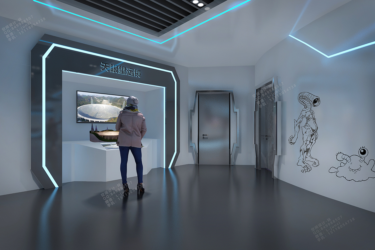 某少年宫科技馆5楼区域（图ZMjc4Mzk4OTY0） - 展陈设计 - 站酷设计师LJC1113原创素材 - 站酷ZCOOL