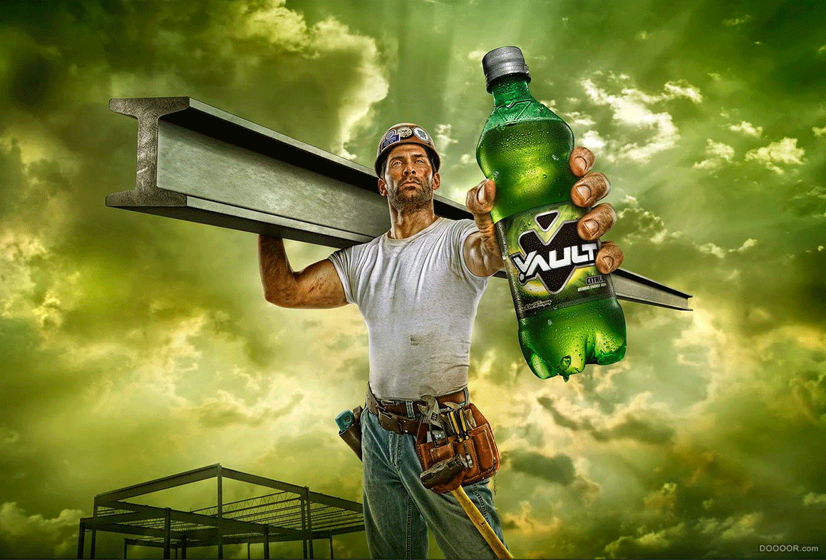 挺有想法的chris-clor图像合成作品