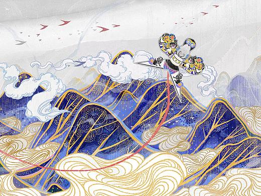 去年七月给北鸢画的封面