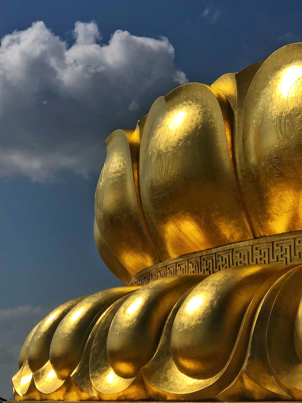 九江丨星子东林大佛手机游拍