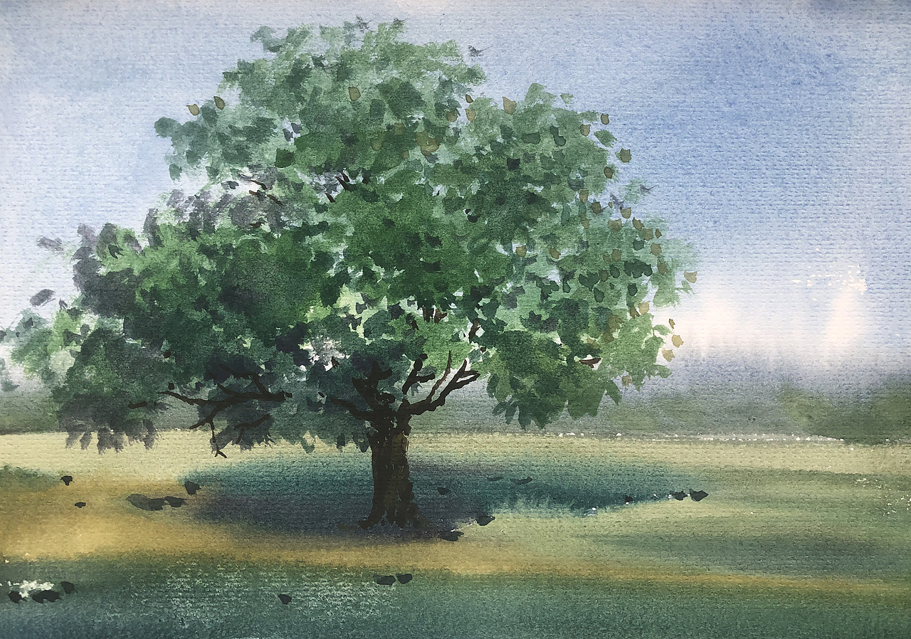 202108 水彩速写 02