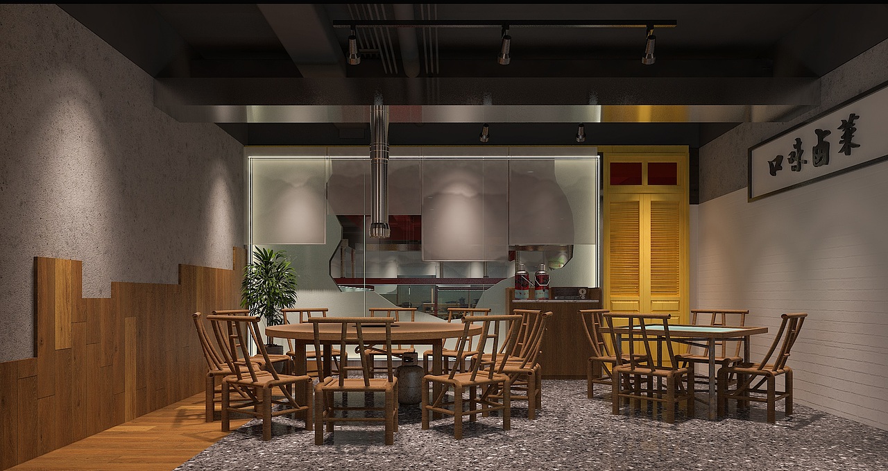 贵阳璞道餐饮设计·小河黔蔡地摊火锅案例