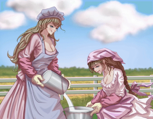 阳光牧场（图ZMzE0MjE2MzQw） - 商业插画 - 站酷设计师元之弓衣原创素材 - 站酷ZCOOL