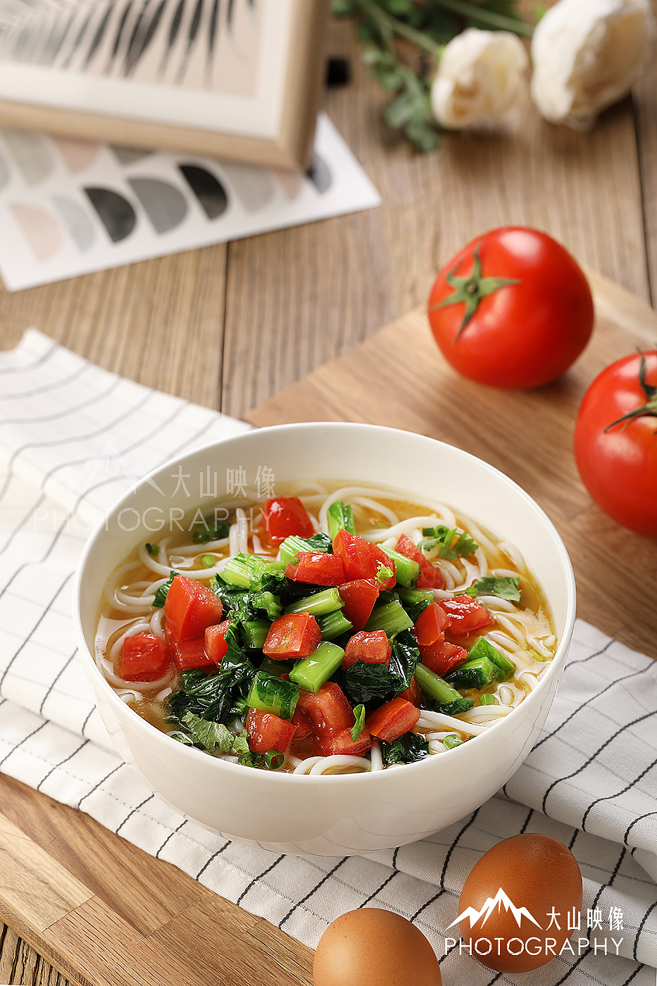 早餐-米线拍摄