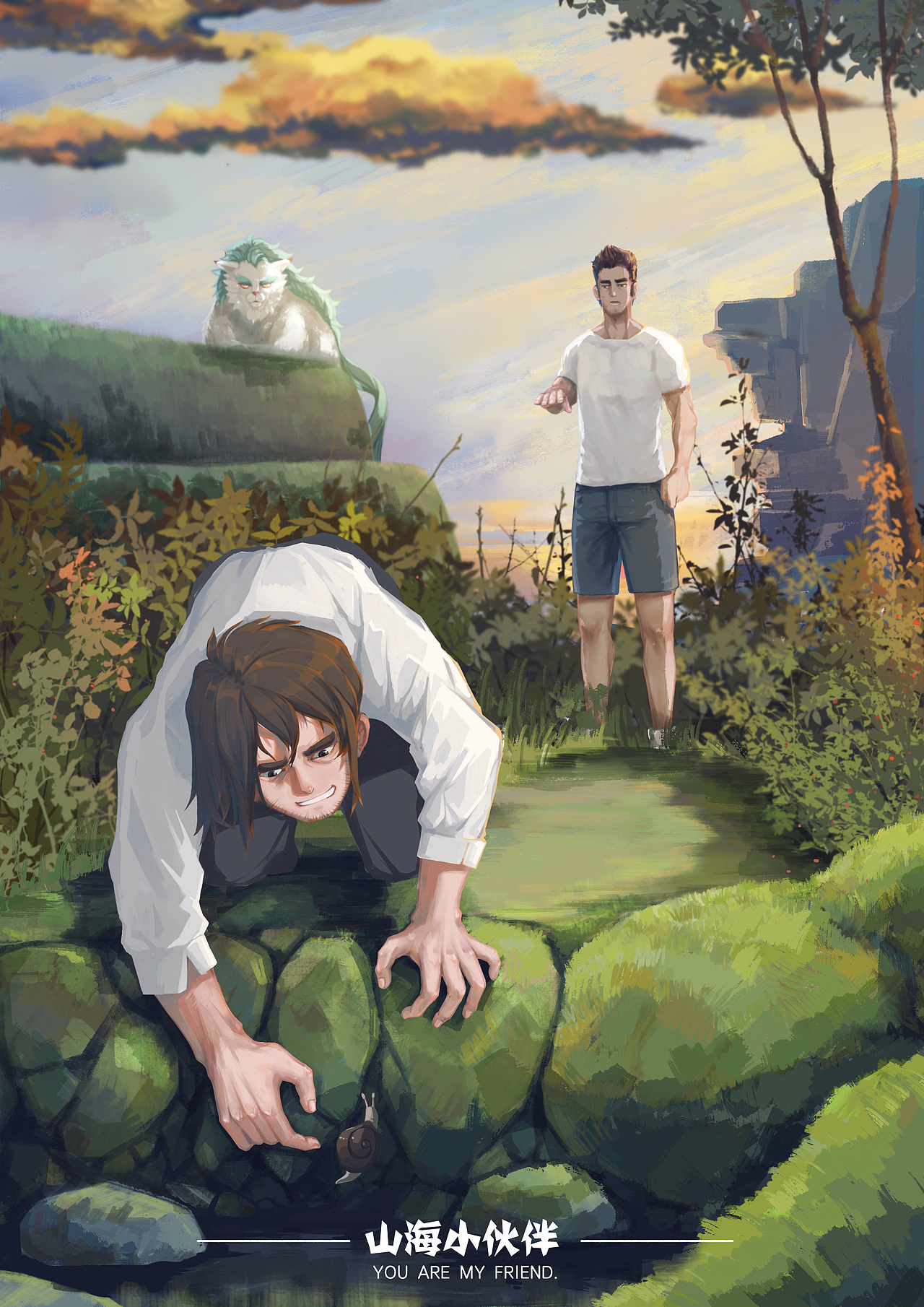 山海小伙伴（图ZMjI1MzY2MDE2） - 创作习作 - 站酷设计师Leo三花原创素材 - 站酷ZCOOL