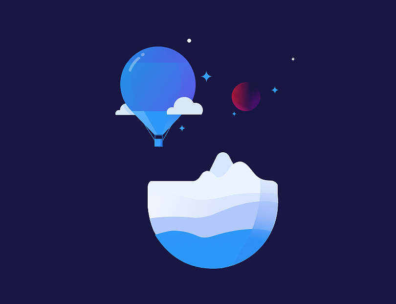 幸福的气球（图ZODg4NzU2NjA=） - 闪屏/壁纸 - 站酷设计师代代dai原创素材 - 站酷ZCOOL