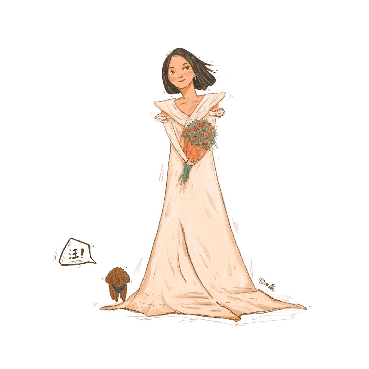 今天只画妈妈👩🏻（图ZMzAwMjIxMDgw） - 创作习作 - 站酷设计师木燊Y原创素材 - 站酷ZCOOL