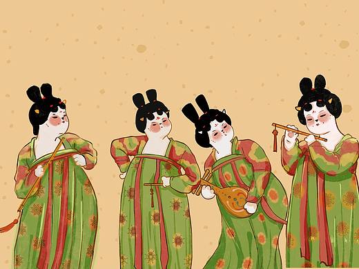 一些貓咪壁紙（個人主頁-ZNTEwMzc4MDQ=） - 創(chuàng)作習作 - 站酷設(shè)計師宅喵橙子原創(chuàng)素材 - 站酷ZCOOL