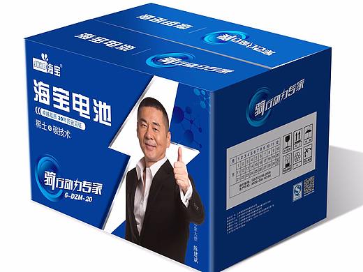 上海海宝电池包装设计