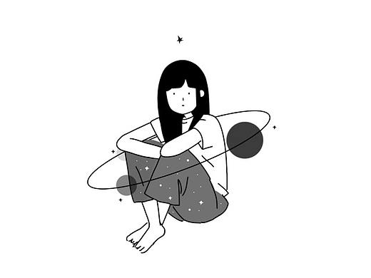 深海少女 | 插画