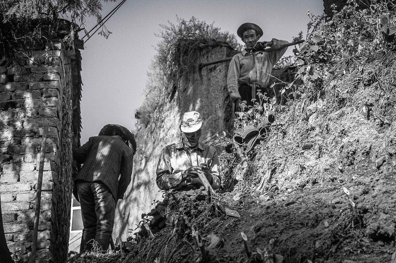 老人'青年'小孩-日常纪实摄影