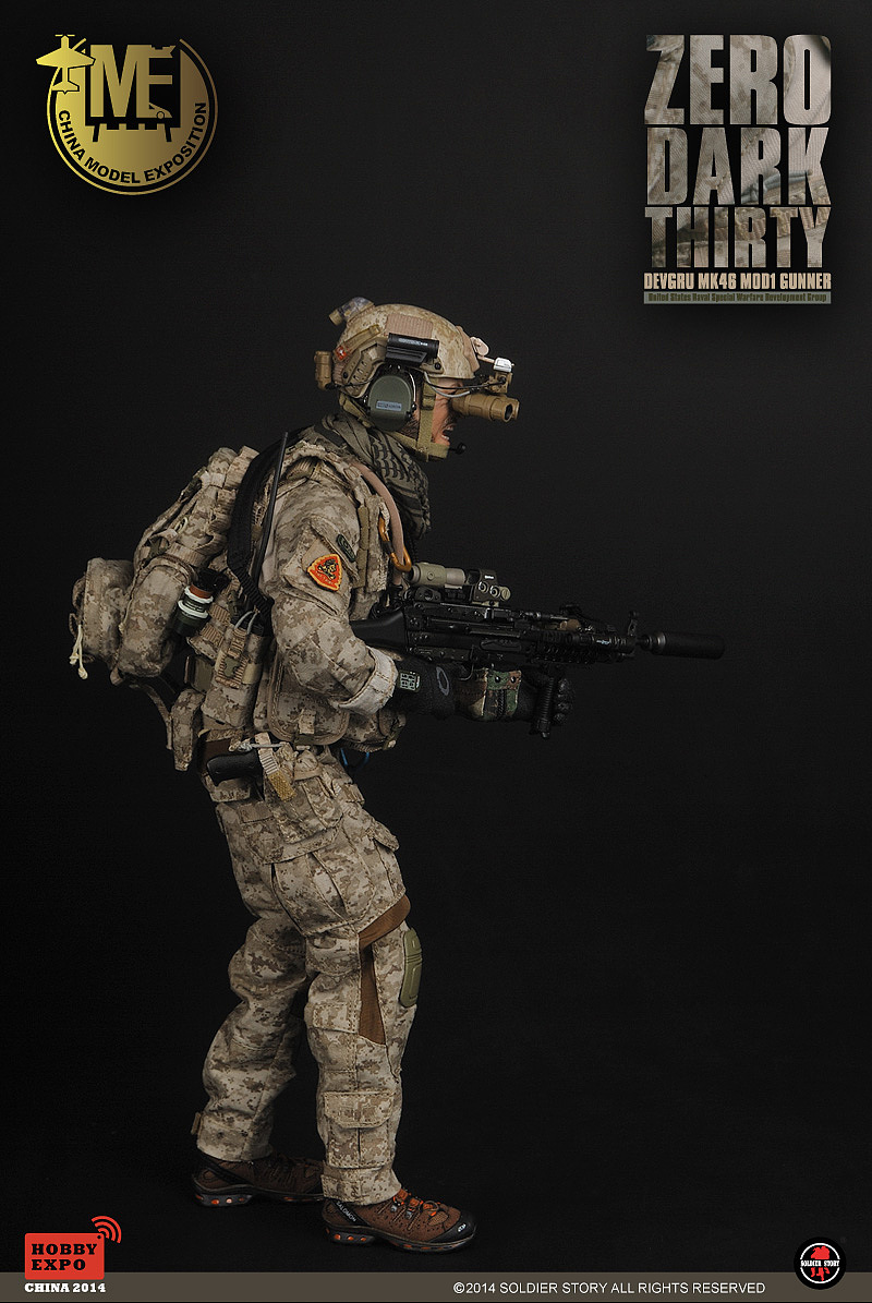 美军DEVGRU- MK46 MOD1机鎗手 -猎杀本拉登（图ZMTExMDE5MTQ4） - 手办/模玩 - 站酷设计师SoldierStory原创素材 - 站酷ZCOOL