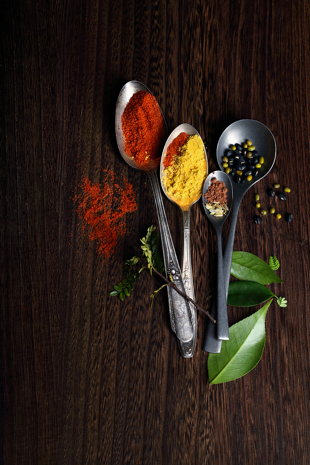 香辣香料创意拍摄练习