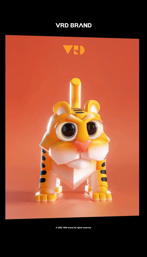 VRD虎年限量红包封面
