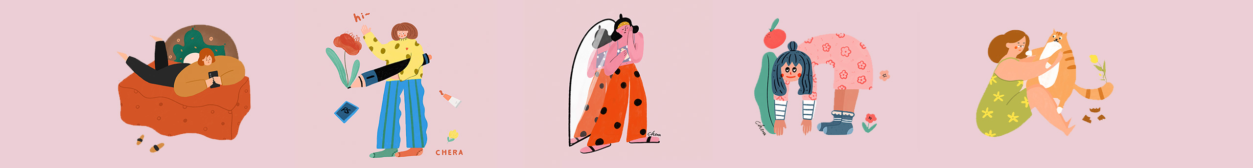 陳然CHERA的个人主页（封面预览） - 主页封面设置 - 站酷设计师陳然CHERA原创素材 - 站酷ZCOOL