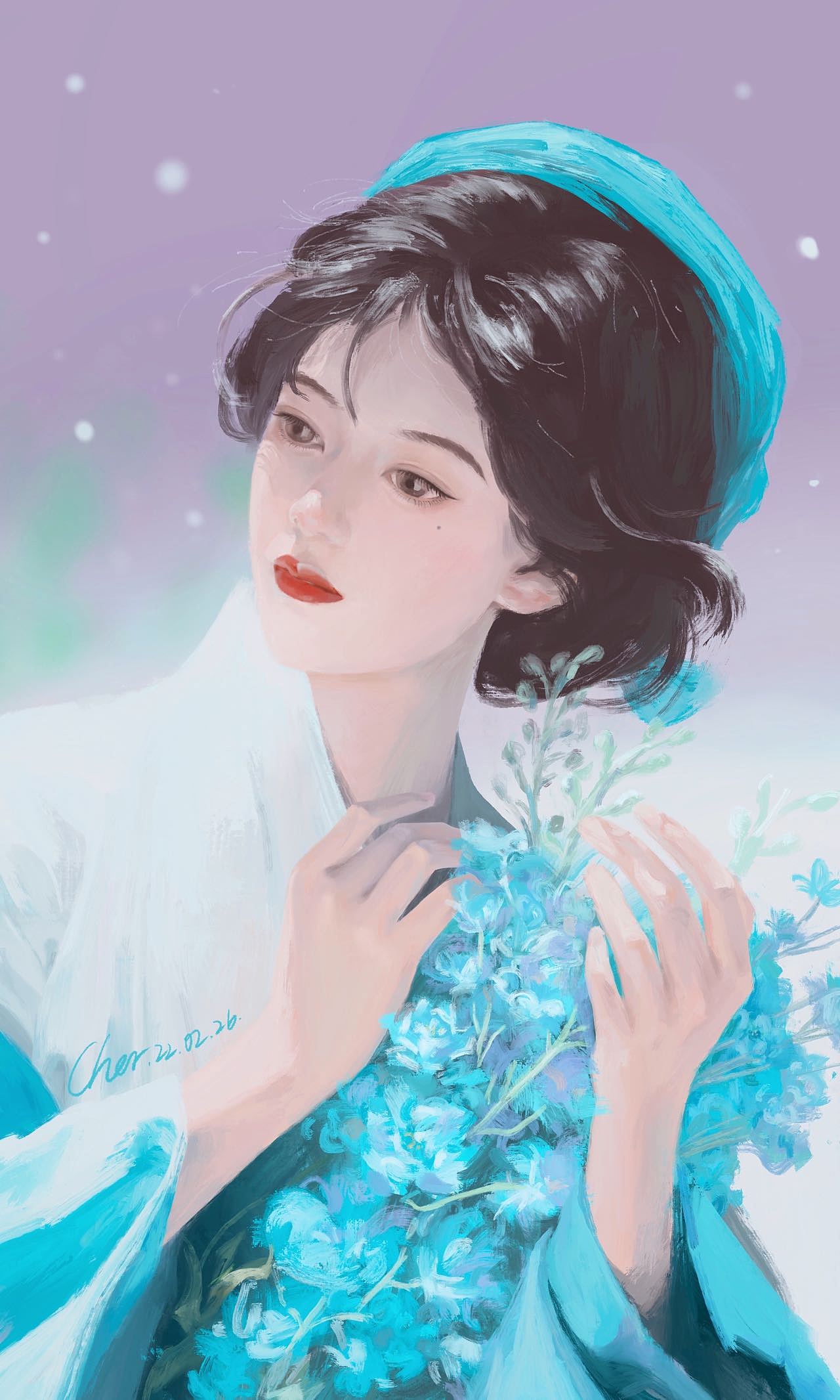 透过云彩（图ZMjkyMzUzNTE2） - 艺术插画 - 站酷设计师Cher公羽不是翁原创素材 - 站酷ZCOOL