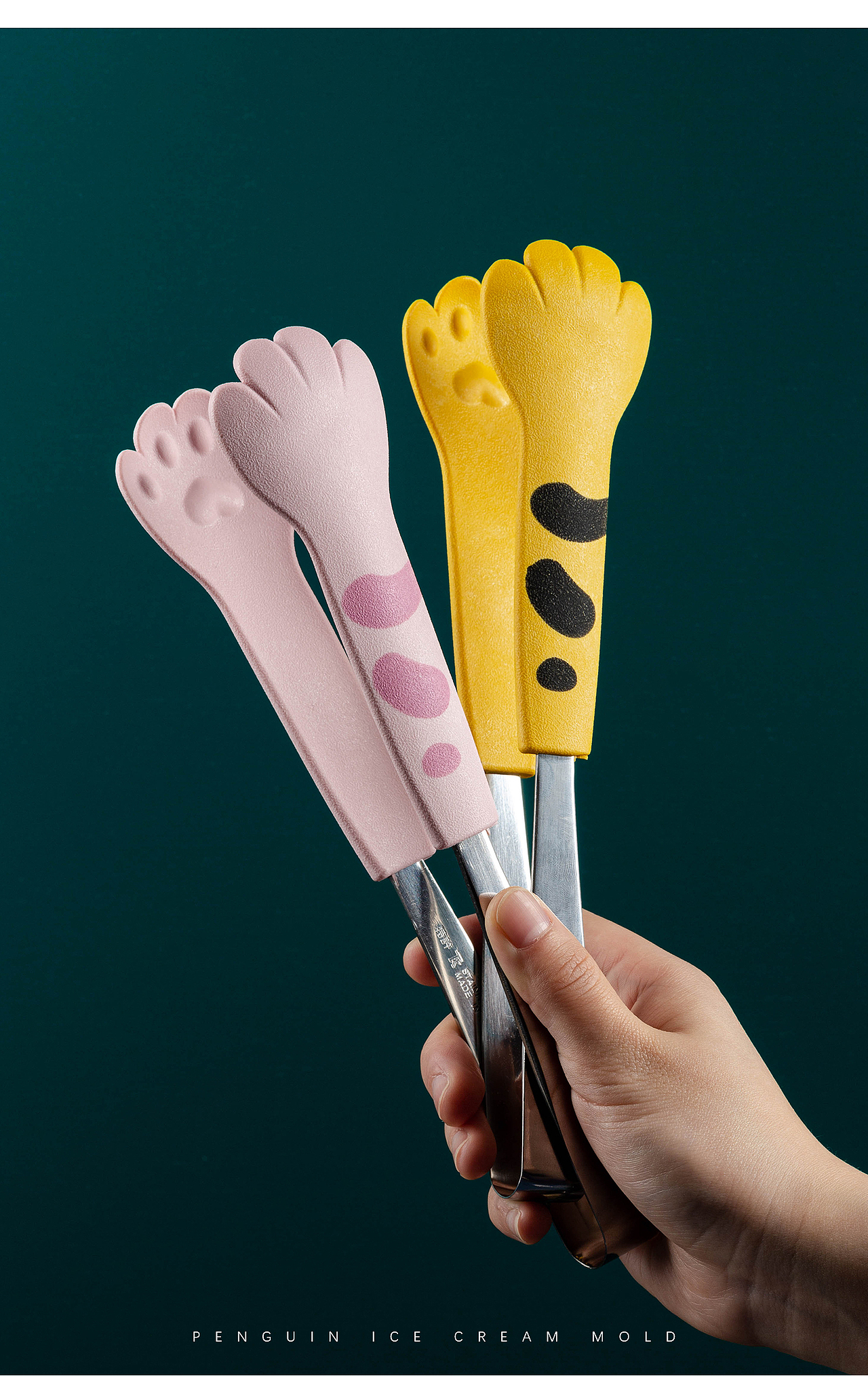 电商产品拍摄 可爱猫爪/夹甜品/夹玉米/夹水煮蛋