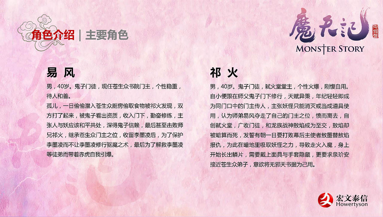魔天记策划案
