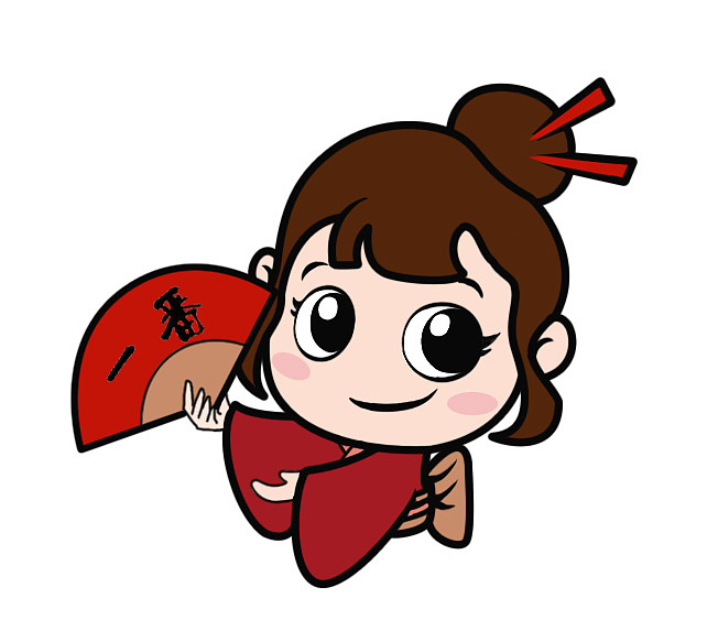 餐饮卡通形象 食娘