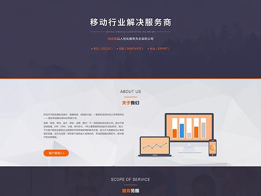 为公司在猪八戒设计的公司信息页面（个人主页-ZMjg1Nzg0NTY=） - 运营设计 - 站酷设计师南易晚归原创素材 - 站酷ZCOOL