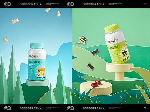 大健康产品摄影 | 自然唯他软糖 ✖ foodography