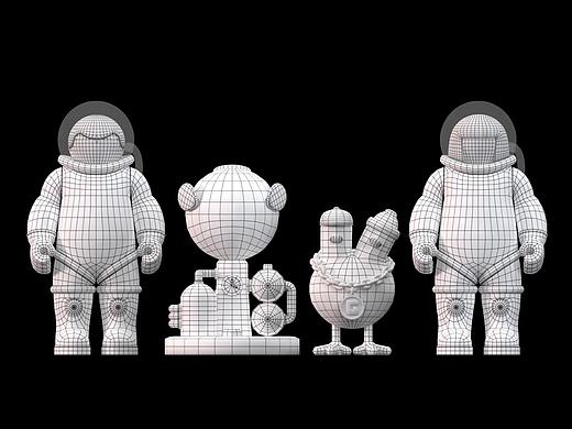 摩登天空 I.M.O 星际动力别动队 MVM厂牌玩具