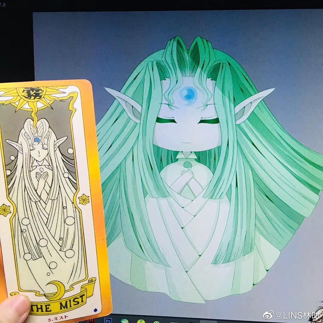 q版百变小樱库洛牌