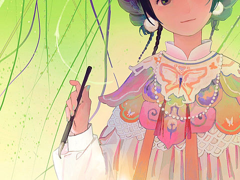 春日风和*插画