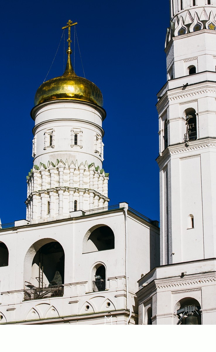 外面远远的就可以看到了,当然这也是伊凡雷帝时期莫斯科最高的建筑