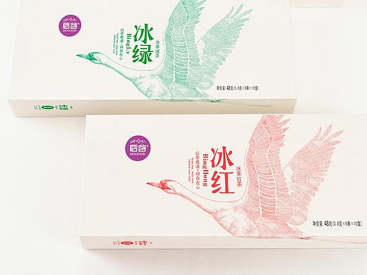 火麒麟作品 丨冰茶系列（红茶、绿茶、普洱）茶叶包装