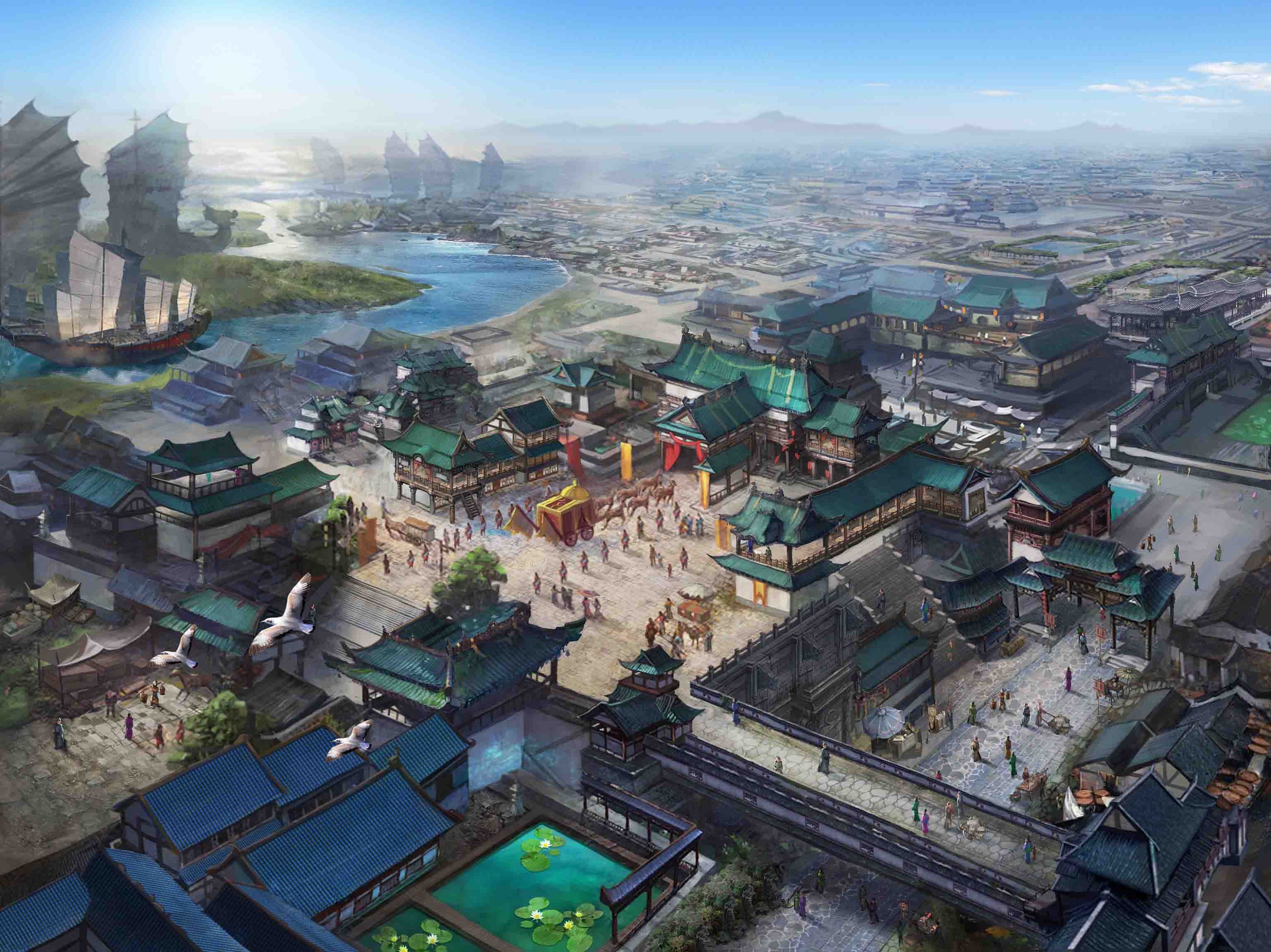 隋炀帝下扬州/战后扬州