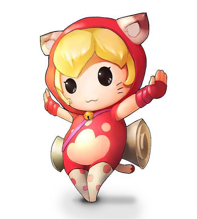 颖酱日系q版喵星人原画