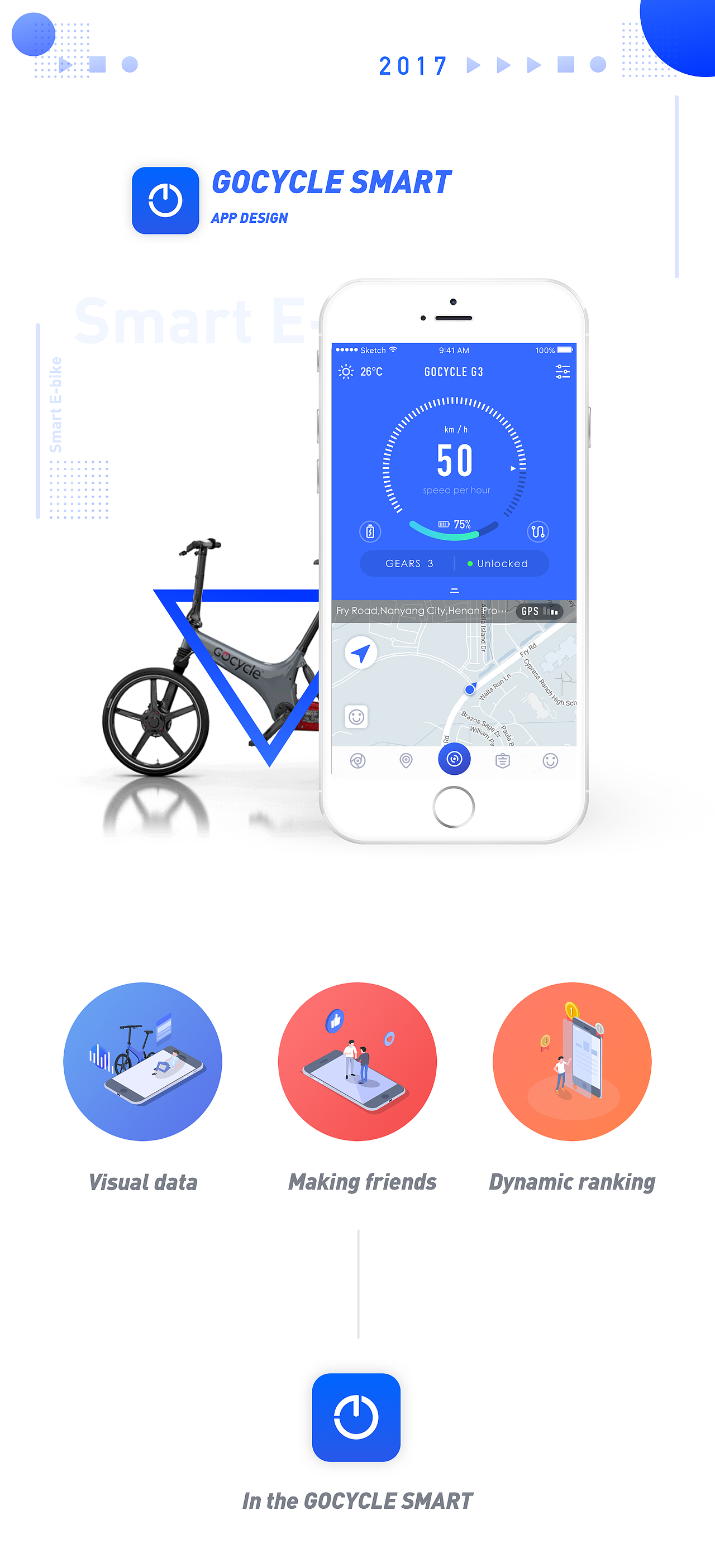 GOCYCLE SMART-智能电动车