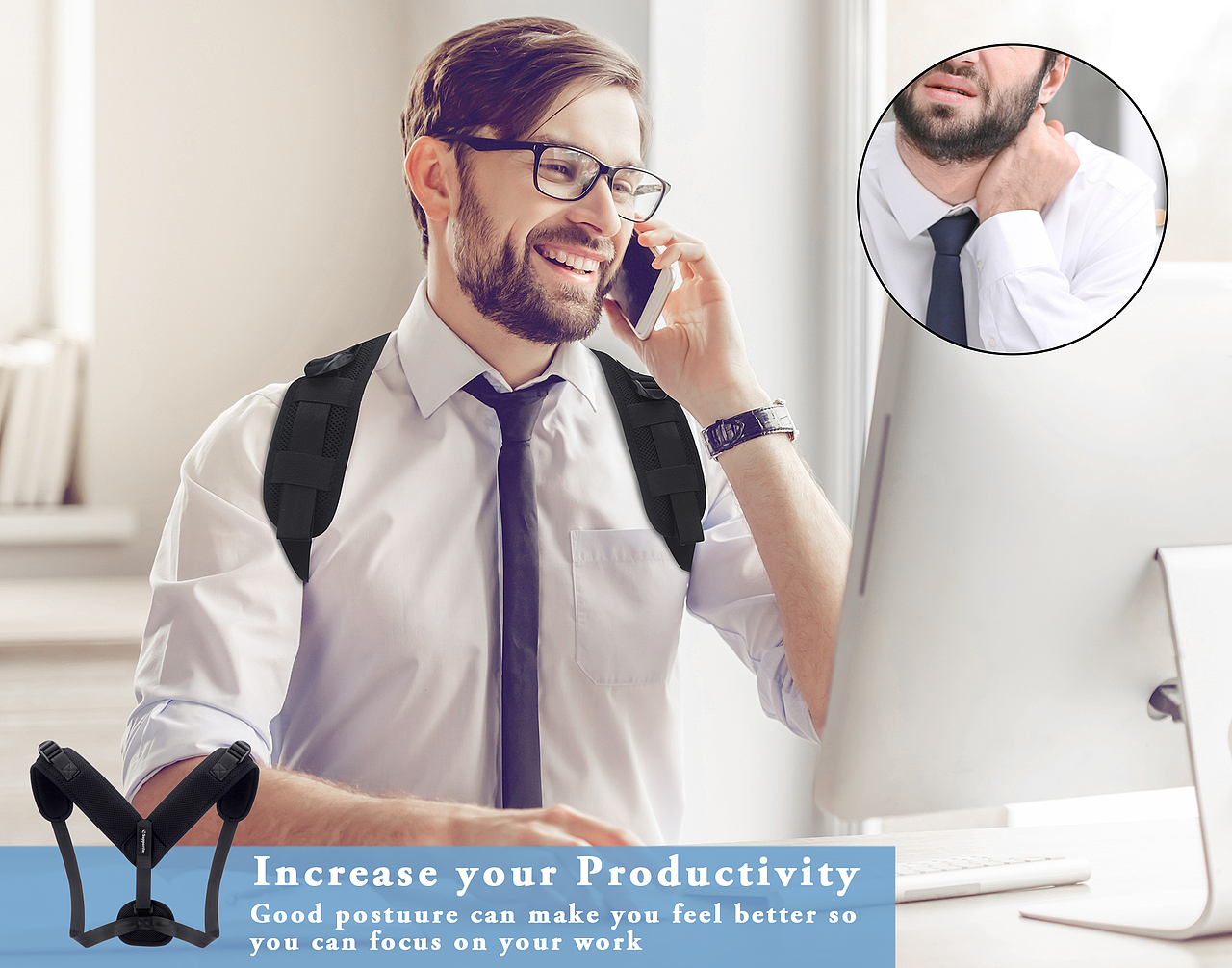 专业亚马逊图片拍摄,背背佳图片制作,模特图合成制作