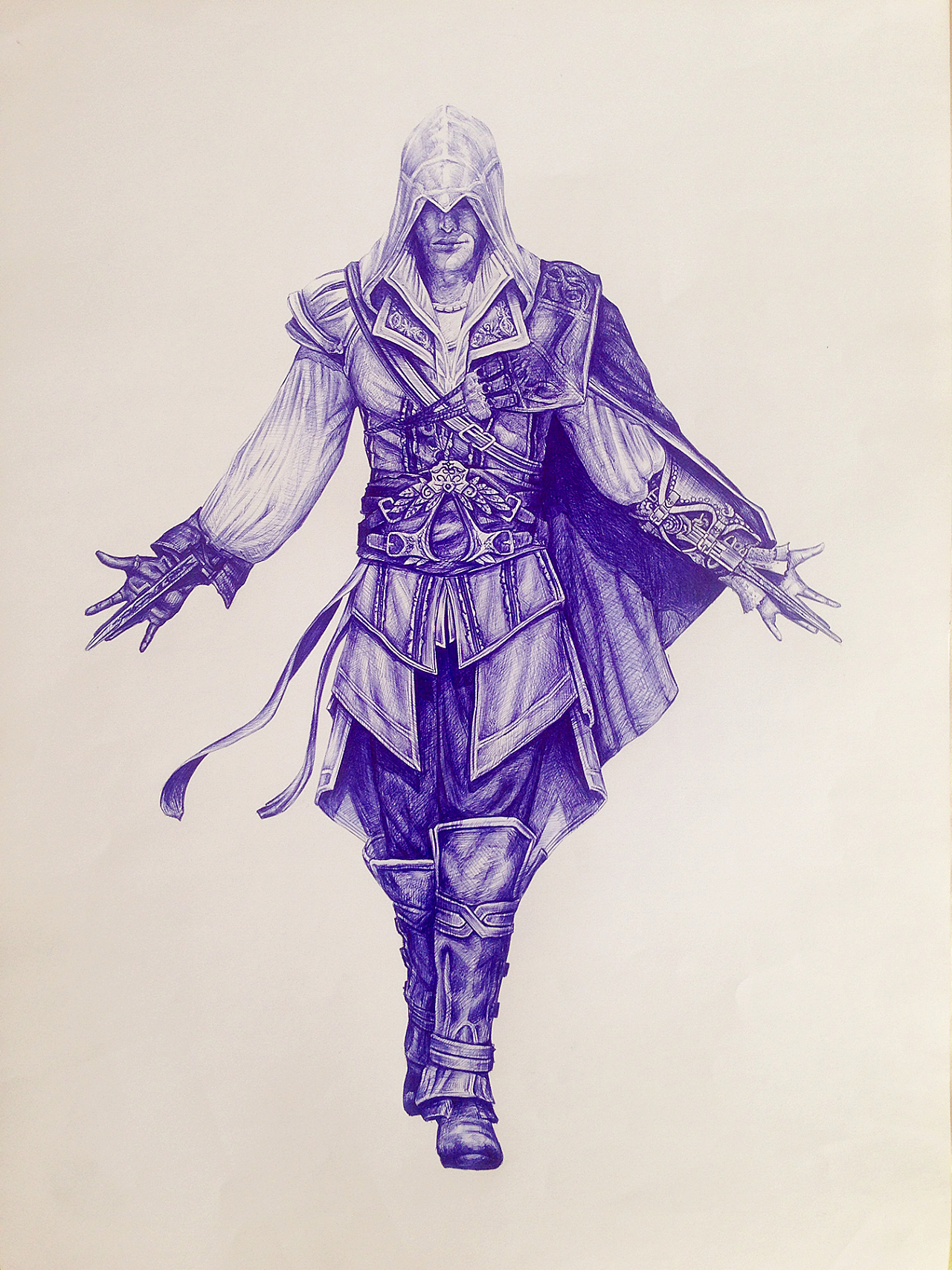 刺客信条(圆珠笔)