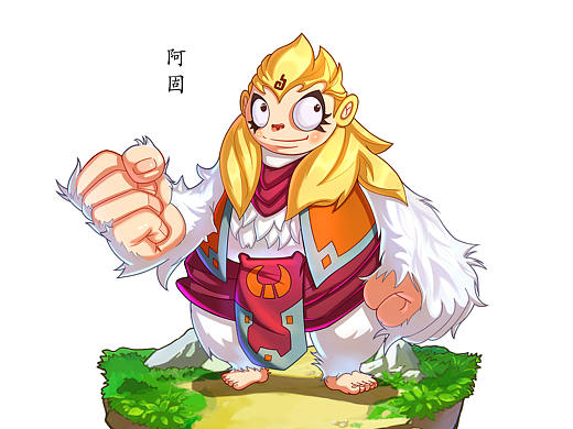 Q版国风角色设计