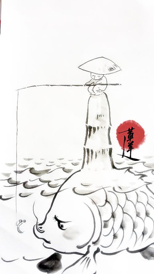 【5分钟水墨速涂】《薇堂集》水墨签绘集锦