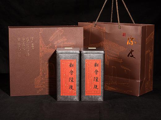 新会陈皮礼盒包装设计
